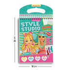 Dreamland Publications Style Studio Fashion Sketch Activity Book 2 for Girls Age 4-8 years - Distacart