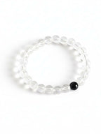 NVR Unisex White Crystal Evil Eye Bracelet - Distacart