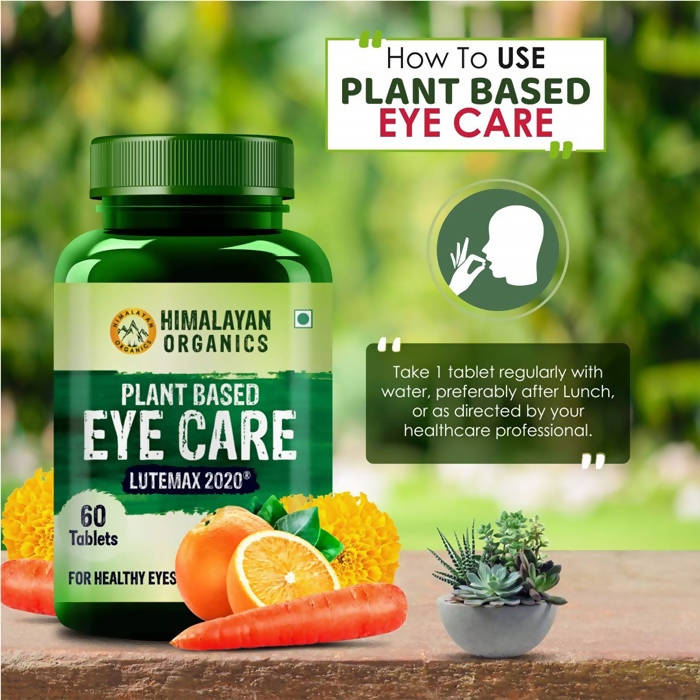 Himalayan Organics Plant Based Eye Care Tablets Lutemax 2020  60 Tablets