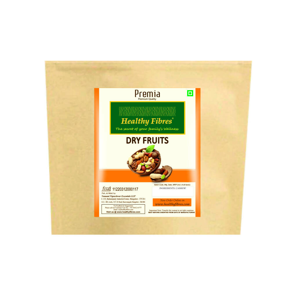 Healthy Fibres Whole Cashew - Distacart