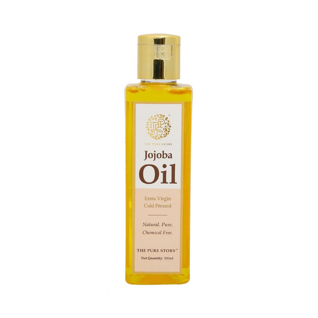 The Pure Story Natural Cold Pressed Jojoba Oil for Hair & All Body parts - Distacart