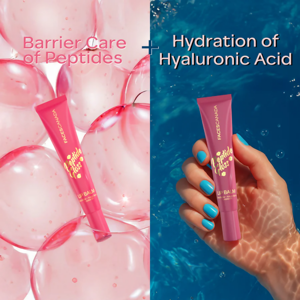 Faces Canada Peptide Gloss Lip Balm - Mocha Melt 01