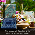 Nyassa Premium Bath and Body Treats Wooden Gift Set Kit