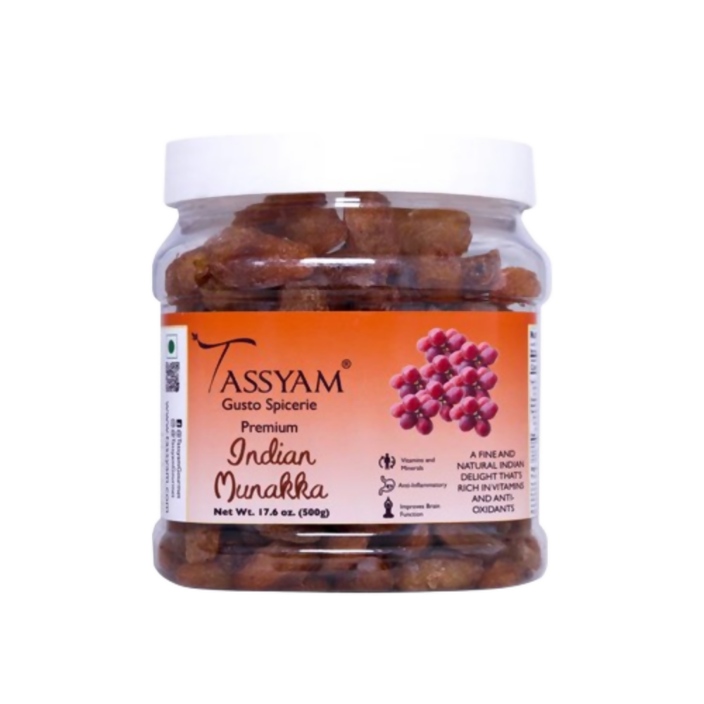 Tassyam Organics Munakka Raisins - Distacart