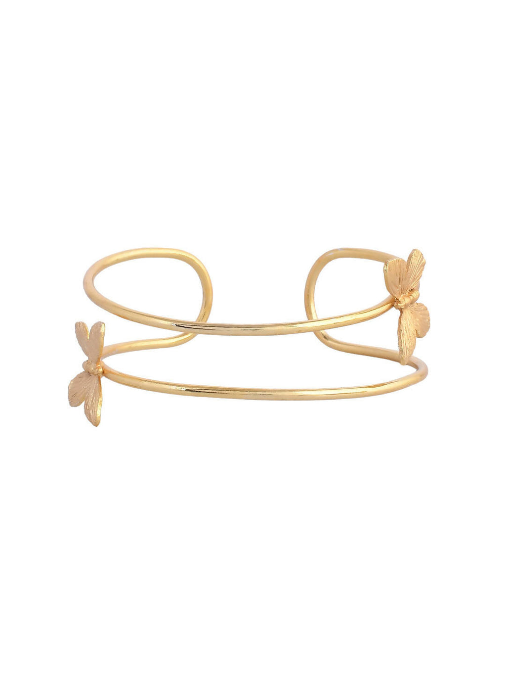 VOJ Women Gold Color stainless steel Bracelet - Distacart