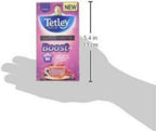 Tetley Super Fruits Boost With Blueberry & Raspberry Tea Bags - Distacart