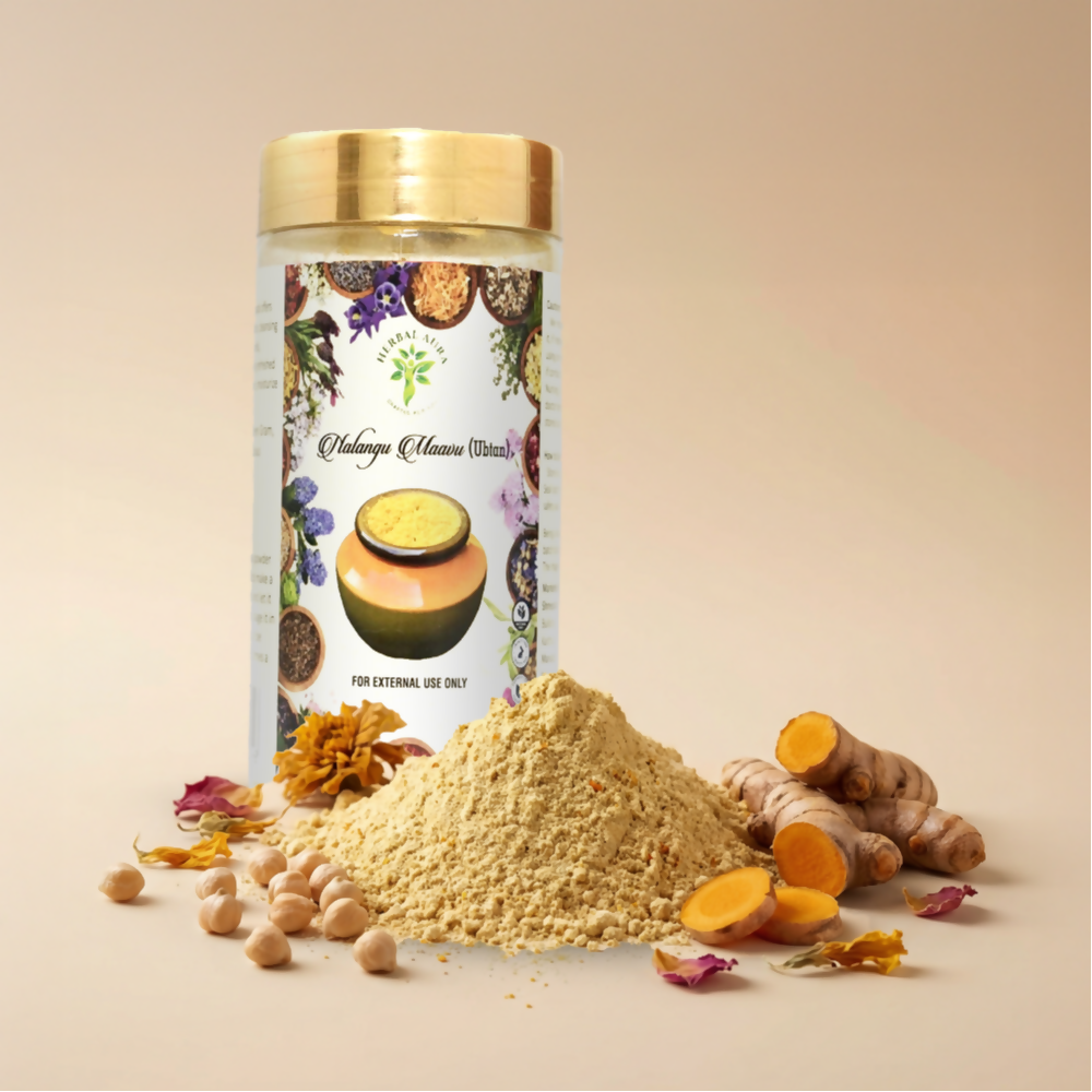 Herbal Aura Nalangumaavu {Ubtan} Powder - Distacart
