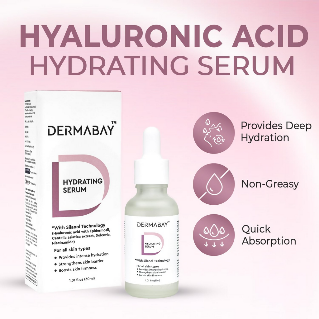 Dermabay Hydrating Serum Advanced Formula with Hyaluronic acid & Niacinamide