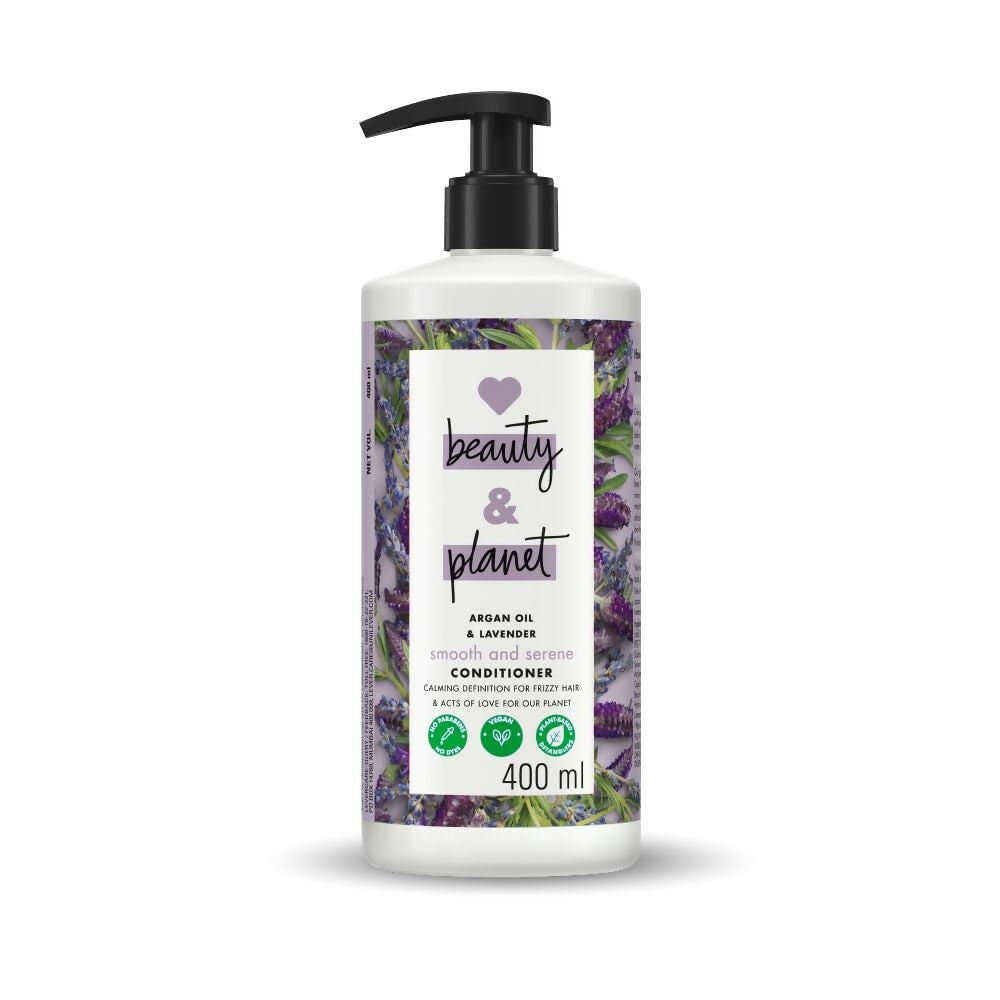 Love Beauty & Planet Argan Oil and Lavender Paraben Free Smooth and Serene Conditioner