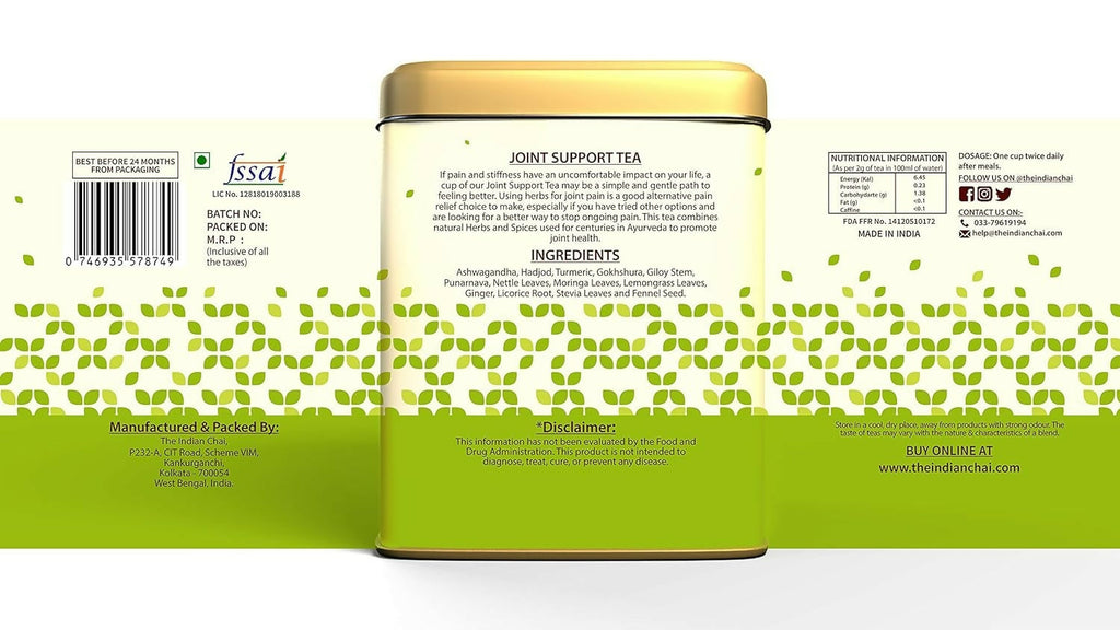The Indian Chai - Joint Support Tea