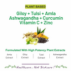 Bliss Welness Giloy Tulsi Amla Ashwagandha Curcumin Tablets