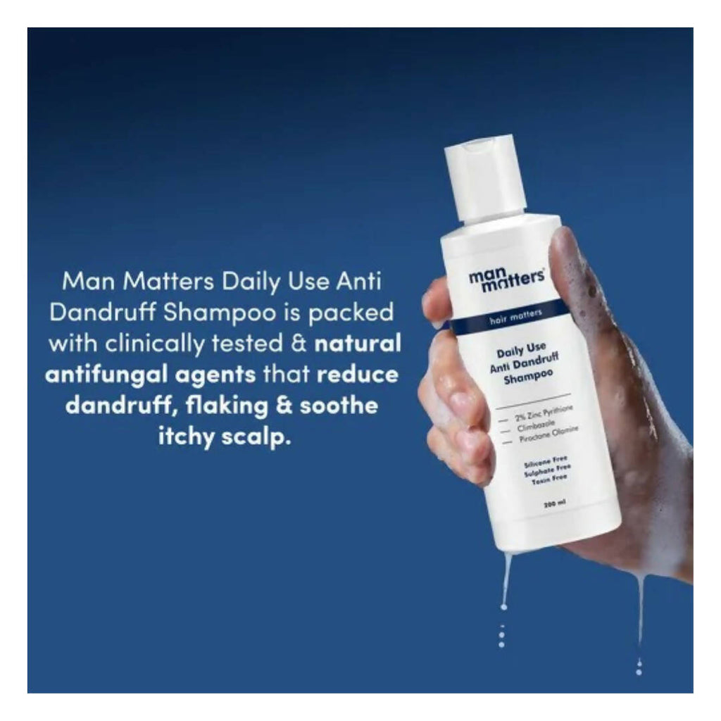 Man Matters Anti Dandruff Daily Use Shampoo - Distacart