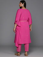 Ahalyaa Women's Traditional wear Kurta Set - Pink