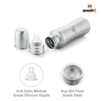 Speedex Stainless Steel Infant Baby Feeding Bottle