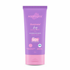 Aqualogica IIIuminate + Dewy Sunscreen SPF 50 PA++++ UVA/B & Blue Light Protection No White