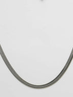 NVR Women's Silver-Toned German Silver Oxidised Chain