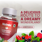 Patanjali Nutrela Ashwagandha & Melatonin Gummies - Distacart