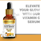 Our Cares Vitamin C Daily Glow Face Serum for Men & Women - Distacart