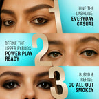 Lakme 9-5 Eyeconic Smokey Kajal - Black