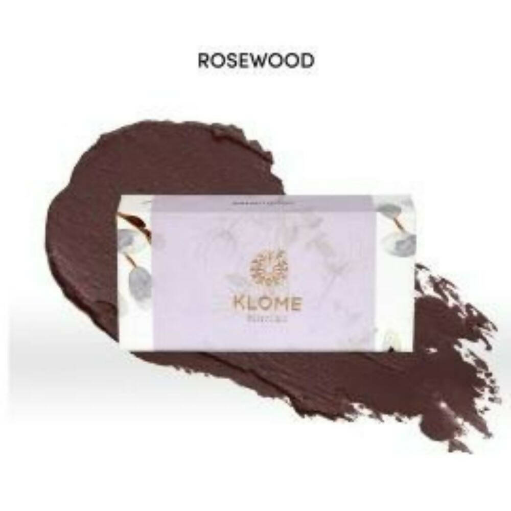 Klome Essentials Vegan Matte Lipstick-Rosewood (Dark Brown)