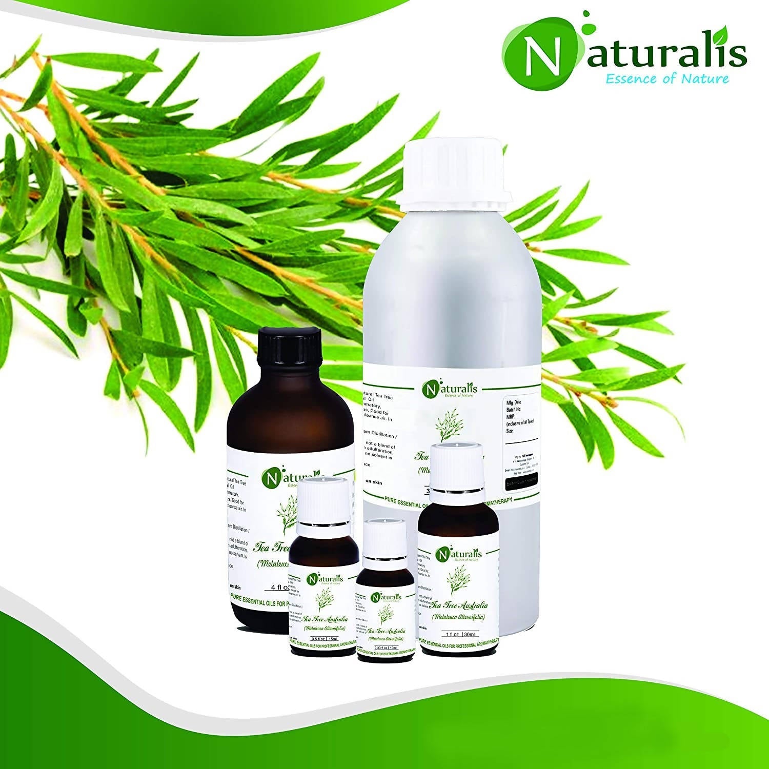 Naturalis Essence Of Nature Australian Tea Tree Essential Oil