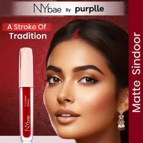 NY Bae Pure Matte Sindoor - Merry Maroon 02 - Distacart