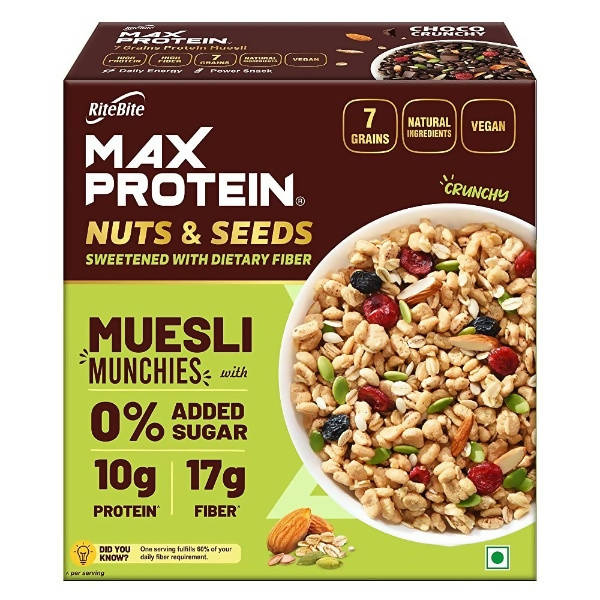 RiteBite Max Protein Muesli Munchies Nuts & Seeds