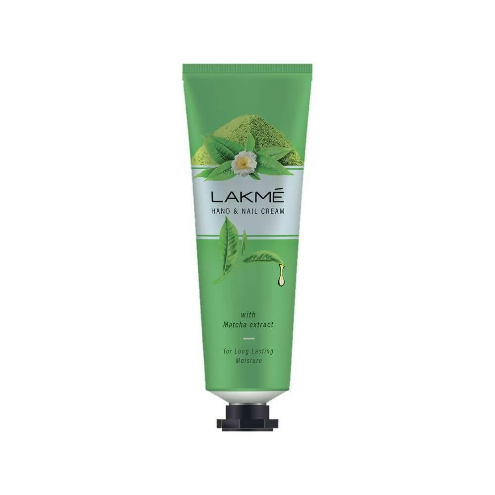 Lakme Hand & Nail Cream With Matcha, Pentavitin And Almond Oil