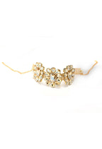 Mominos Fashion Joharkamal Gold-Plated Brass Finish Stone Choker For Women & Girls (Golden) - Distacart