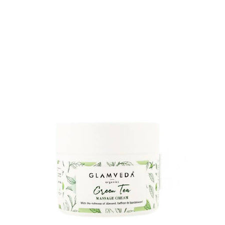 Glamveda Green Tea Recharge & Renew Massage Cream