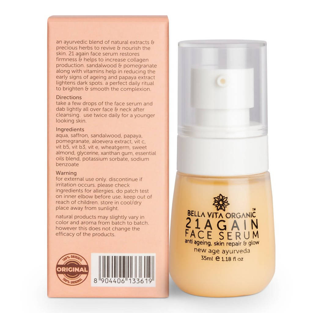 Bella Vita Organic 21 Again Face Serum