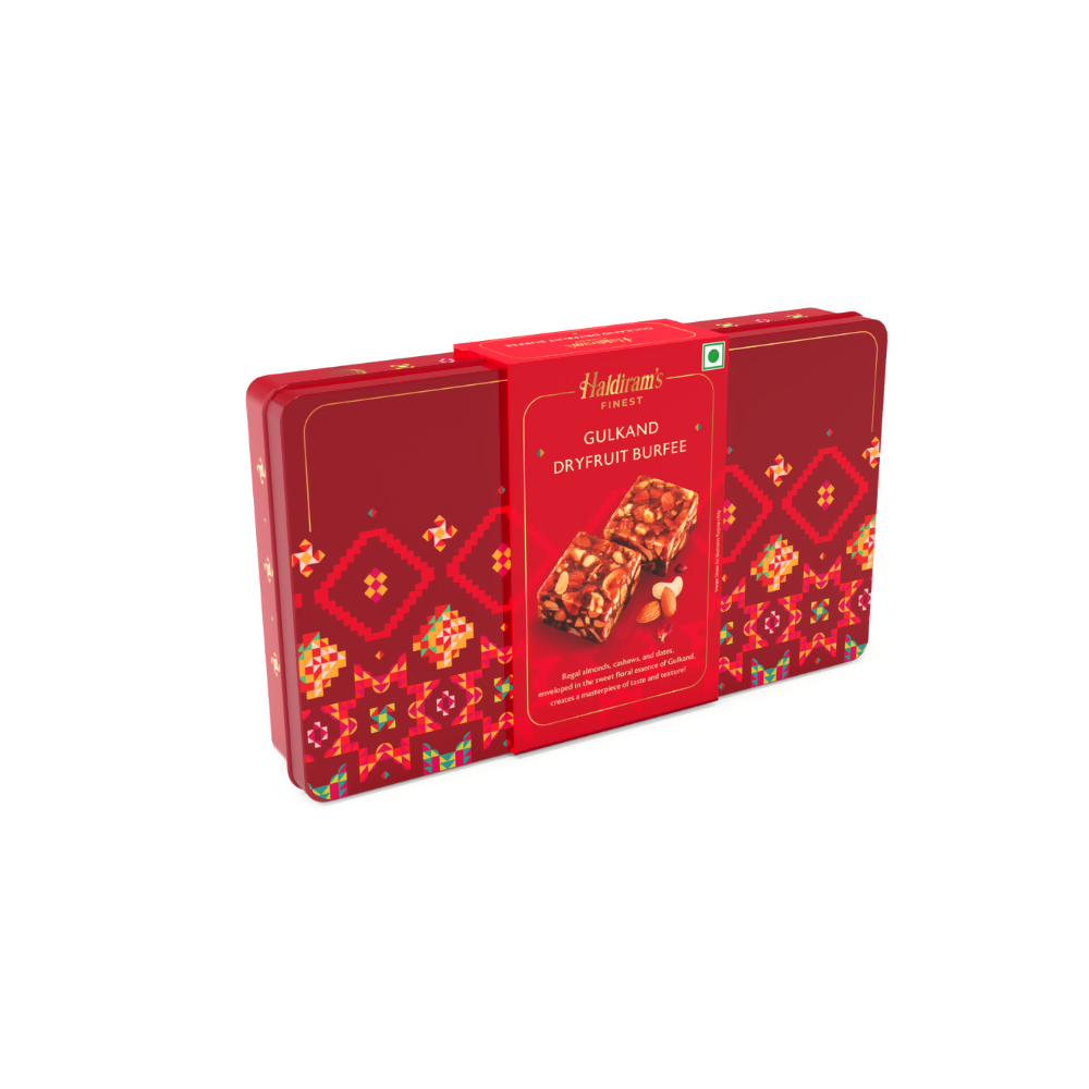 Haldiram's Gulkand Dryfruit Burfee - Distacart