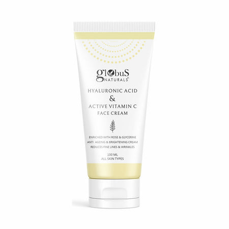 Globus Naturals Hyaluronic Acid & Vitamin C Anti Ageing Face Cream