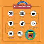 oRegion A2 Gir Cow Ghee - Distacart
