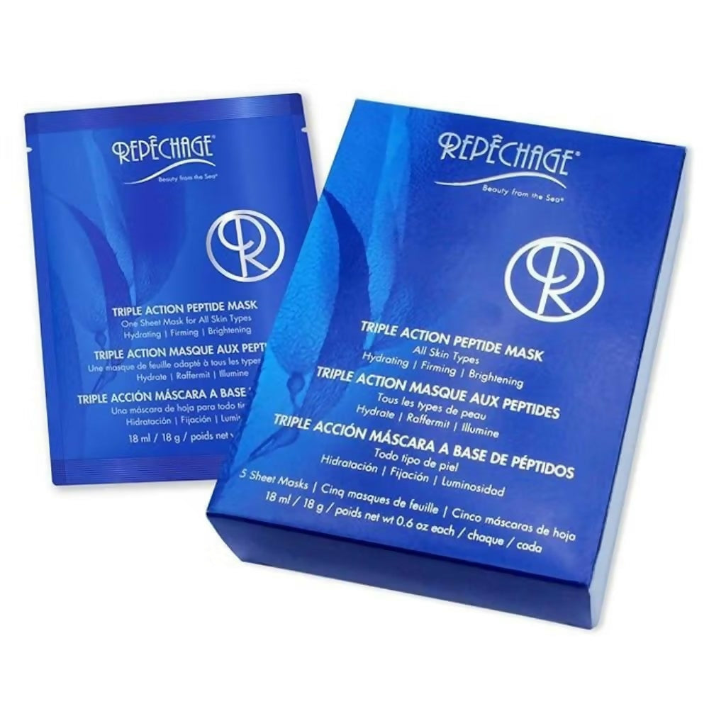 Repechage Triple Action Peptide Face Sheet Mask