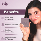Bake 10% Niacinamide + 3% Azelaic Acid Scrub Treatment Soap