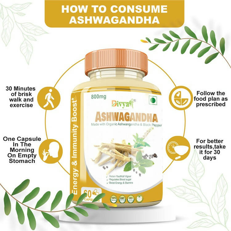 Divya Shree Ashwagandha Capsules - Distacart