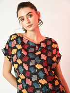 Myshka Women's Multi Printed Top