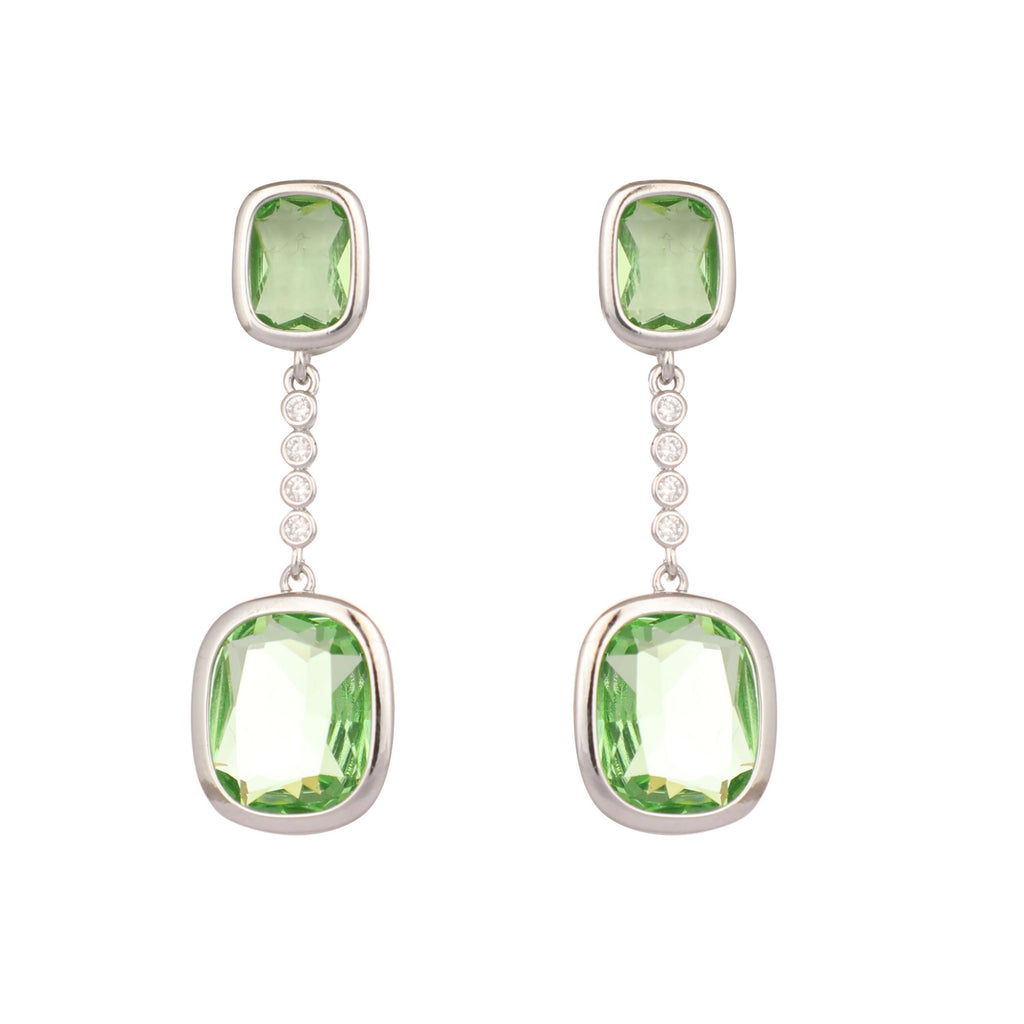 Nuyug Green Luxe Cascades Anti Tarnish Earrings - Distacart
