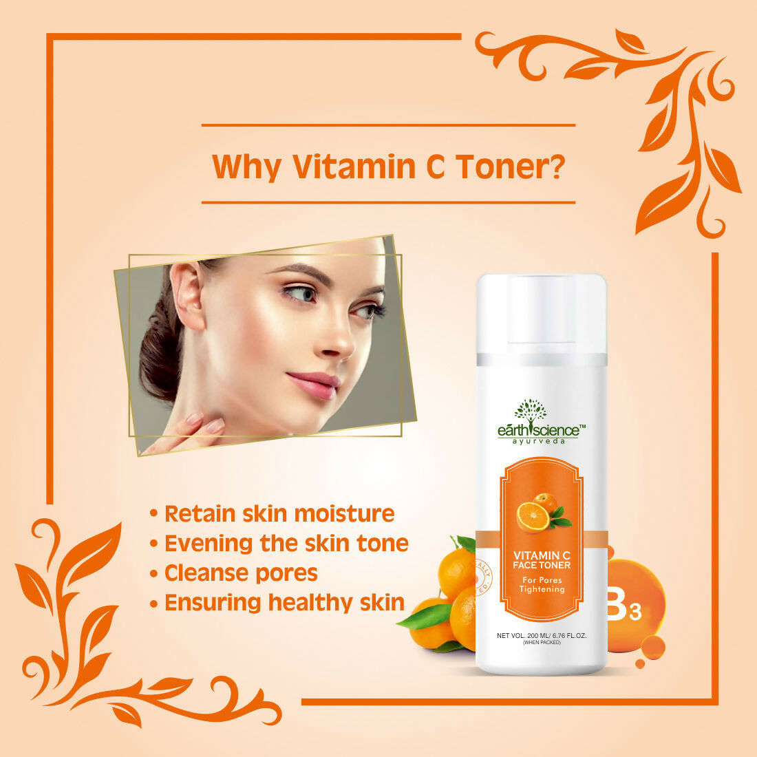 Earth Science Ayurveda Vitamin C Face Toner