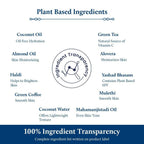 Blue Nectar Coconut Sunscreen SPF 50 Face Lotion, No White Cast, Plant Based Photostable Sunscreen with Vitamin C for Skin Brightening