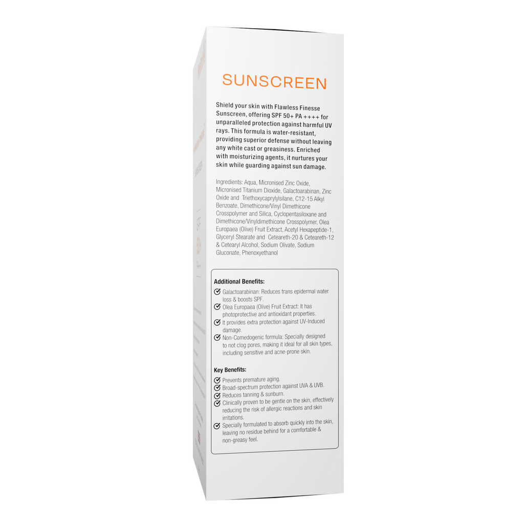 Flawless Finesse By HealthAid Sunscreen SPF 50+
