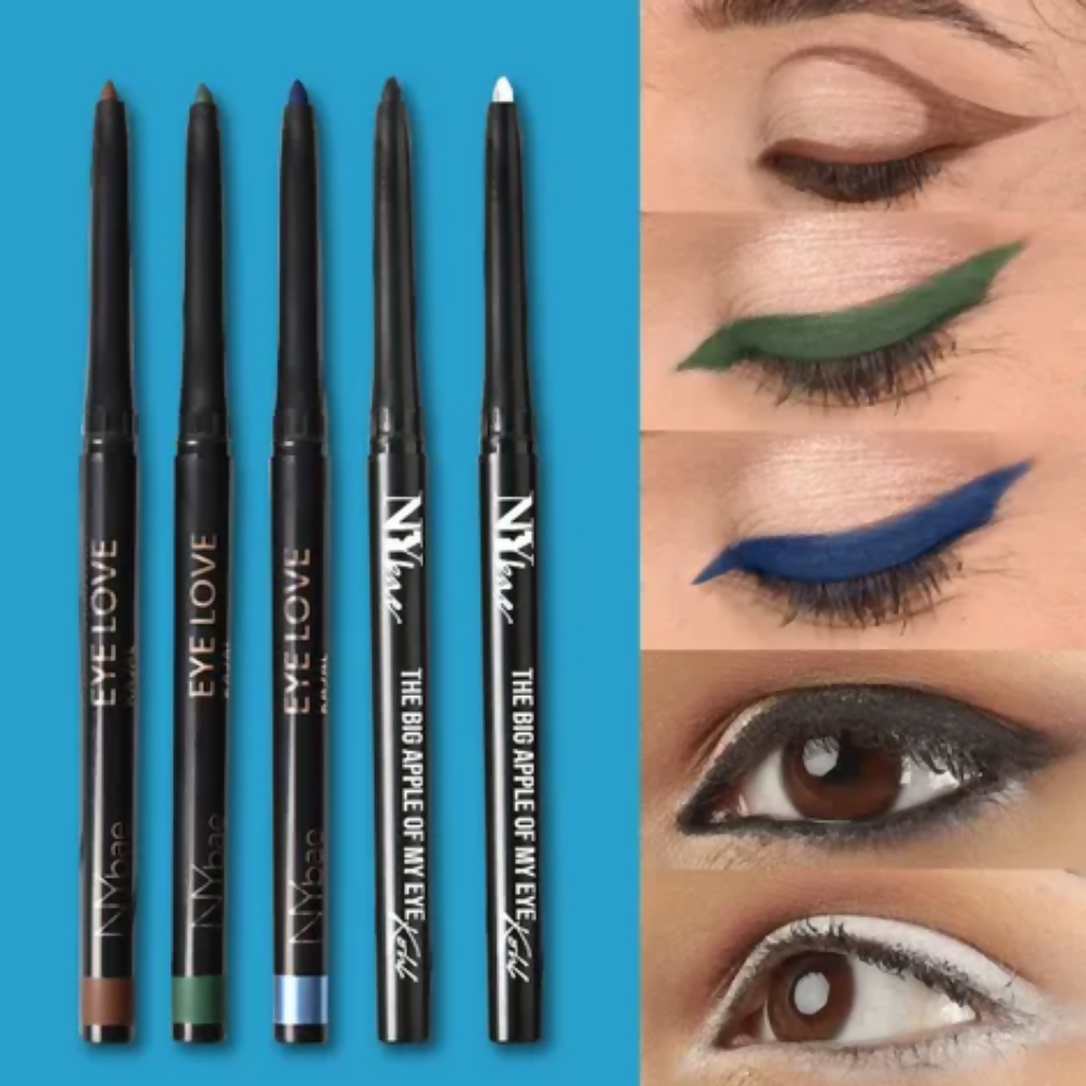 NY Bae The Big Apple Of My Eyes Kohl Kajal - White - Distacart
