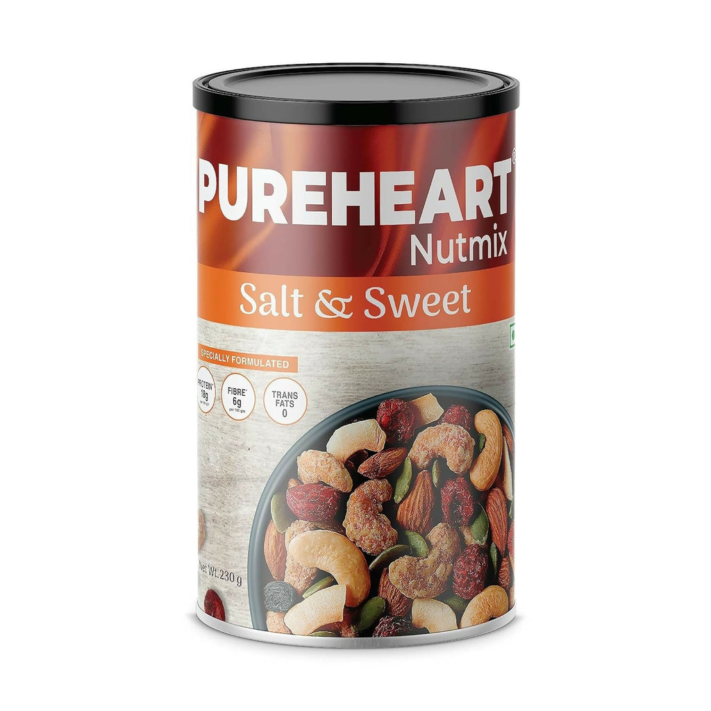 Pureheart Nutmix Salt & Sweet Dry Fruits Mix - Distacart