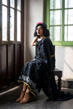 Exclusive Collection Beautiful Black Embroidery Saree