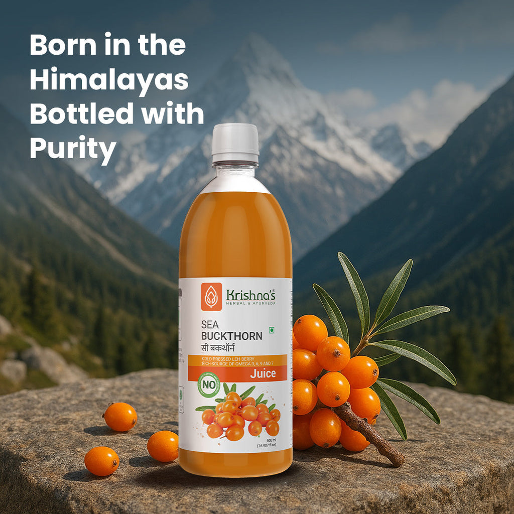 Krishna'S Herbal & Ayurveda Sea Buckthorn Juice