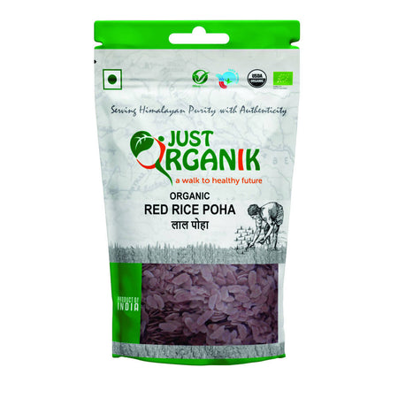 Just Organik Red Rice Poha (Lal Poha)
