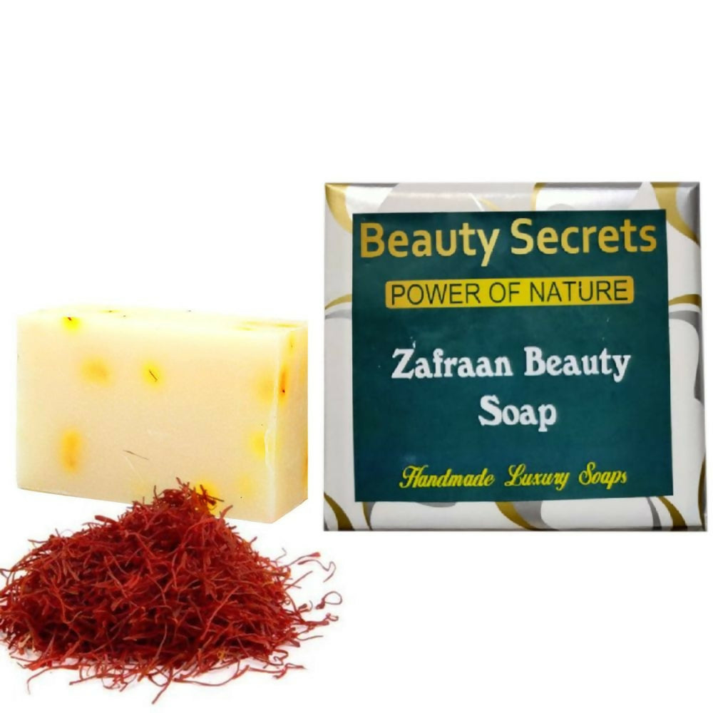 Beauty Secrets Cold Pressed Handmade Zafraan Crystal Glow Skin Whitening Soap