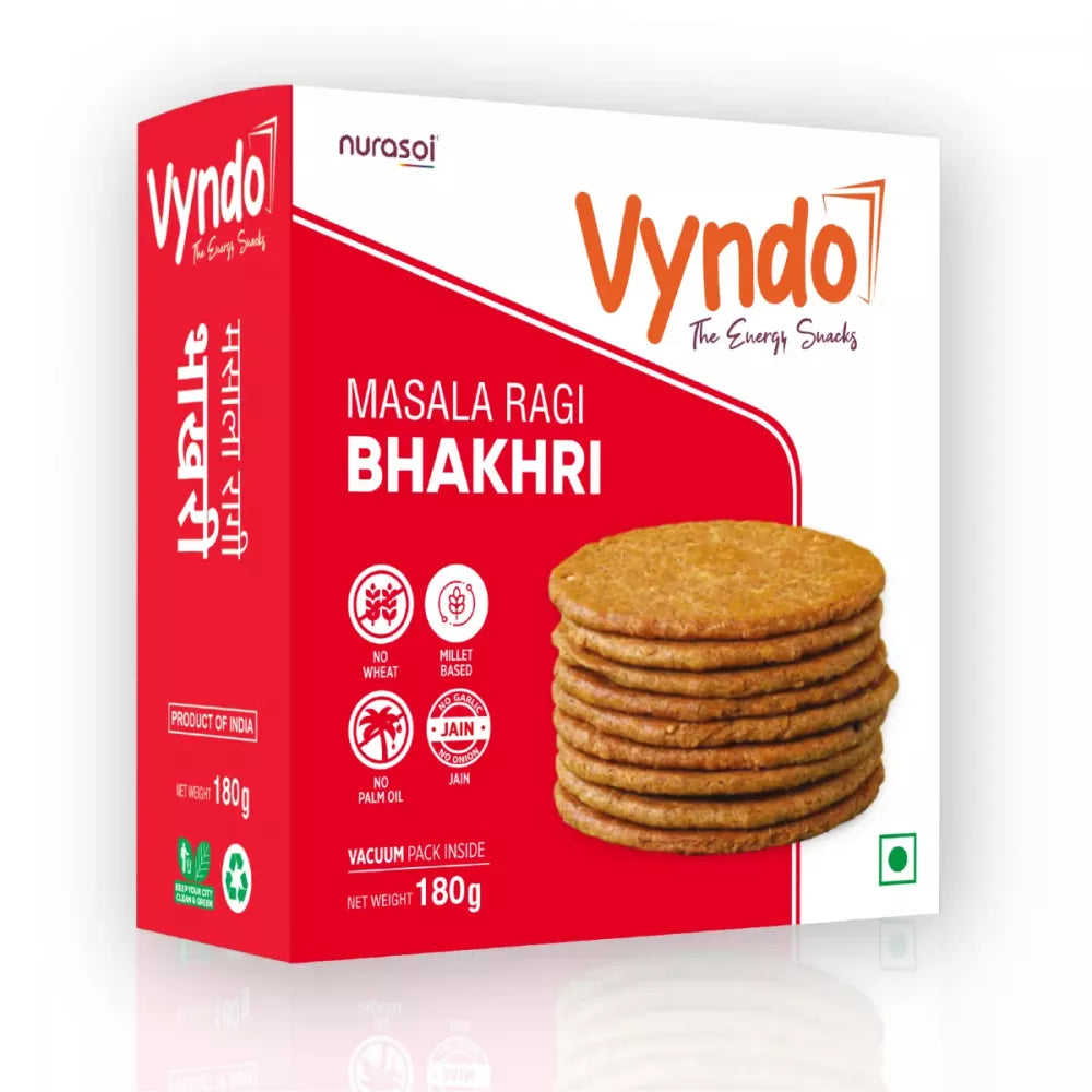 Vyndo Masala Ragi Bhakhri - Distacart