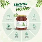 Farm Naturelle Neem Flora Honey – Pure, Raw & Natural Honey for Health